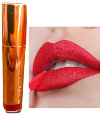 Luipui TRENDING RED LIQUID MATTE FINISH LIPSTICK WATERPROOF(RED, 6 ml)