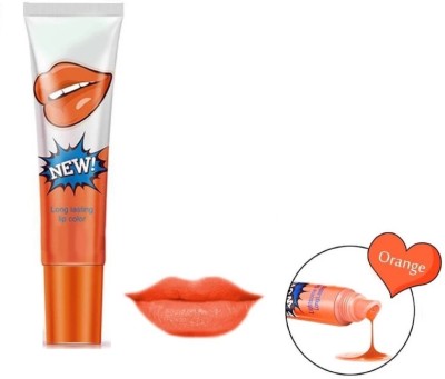 N&N LIPSTICK ORANGE SHADE LONG LASTING PEEL OFF PACK OF 1(orange, 15 g)