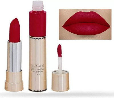 DARYUE High Defination Liquid matte Lipstick Non Transfer(love red, 8 g)