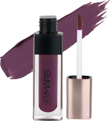 MARS Popstar Non Transfer Smudge Proof Long Lasting Matte Liquid Lipstick(SPINNING STAR - 15, 6 ml)