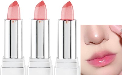 Emijun Soft Formulation PH Colour-Changing Lipstick Smoothly on the Lips(PINK, 10.8 g)