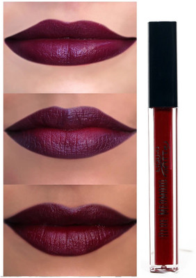 BLUEMERMAID Classy BEST MAROON LIQUID MATTE LIPSTICK LONG LASTING & MOISTURIZING 6ML(MAROON, 6 ml)