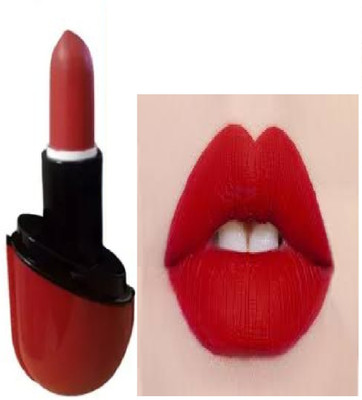 Luipui red matte crayon matte lipstick amazing waterproof(red, 6 g)