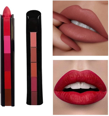 THTC 5-in-1 Lipstick Five Shades In One(multi color, 15 g)