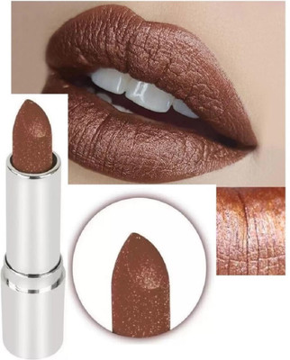 REIMICHI SHIMMERY SHINY MULTI PURPOSE GLITTER LIPSTICK(Chocolate Brown)