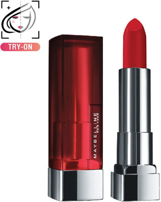 MAYBELLINE NEW YORK Color Sensational Creamy Matte Lipstick(640 Red Liberation, 3.9 g)