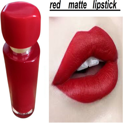 Luipui red liquid matte lipstick pack of 1 awesome amzing(red, 6 ml)