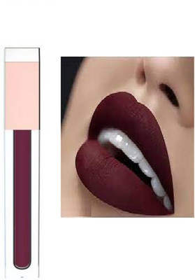 Luipui MAROON COLOR LIQUID MATTE LIPSTICK PACK OF 1(MAROON, 6 ml)