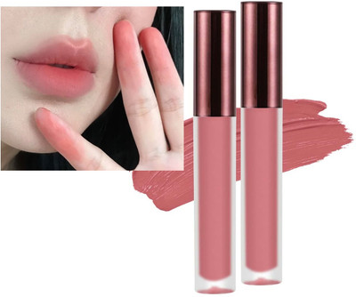 tanvi27 New Long-Lasting, Hydrating & Lightweight Velvet Matte Peach Lipstick(Peach, 7 ml)