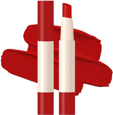 AFARAXIA Matte Lip Crayon Lipstick Non Transfer Smudge Proof chilly red(CHILLY RED, 2 g)