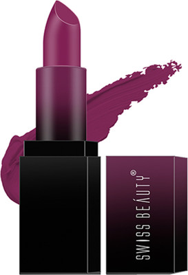 SWISS BEAUTY HD Matte Lipstick (SB-212-12)(Attitude, 3.5 g)