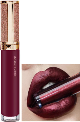 tanvi27 Metallic Liquid Long Lasting Full-Coverage Onion Lipstick(Onion, 8 ml)