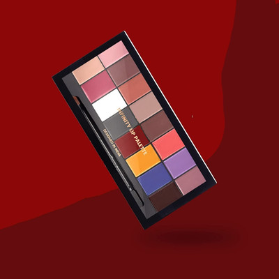 ADJD Infinte Lipstick Colors Infinity Lip Palette Demi Matte(MULTI COLOR, 36 g)