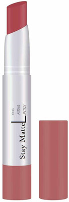 GULGLOW99 Korean Highly Pigmented Matte Finish Crayon Lipstick(CORAL PEACH, 2 g)