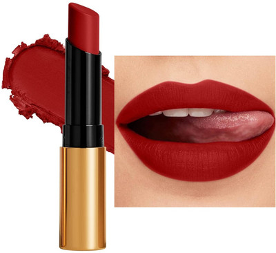 GABBU MATTE FINISH WATER PROOF LIPSTICK WATERPROOF(deep marron)(red desire, 3.5 g)
