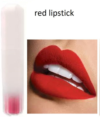 Luipui best red matte finish lipstick liquid pack of 1(red, 6 ml)