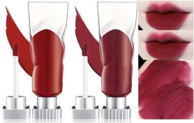 tanvi27 New Smudge Proof & Kiss Proof Dark shade lipstick(wine and red, 6 ml)