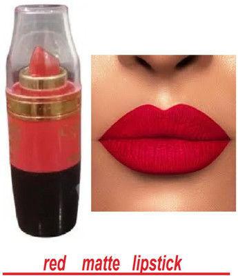 Luipui beautiful red matte look lipstick pack of 1 awesome(red, 6 g)