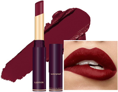 YAWI Long Lasting Matte Creamy Bold Look Lipstick For Woman/Girl(Maroon, 3.4 g)