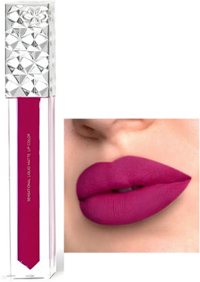 DARYUE Non Transfer Waterproof Longlast Matte Liquid Lipstick(MAGENTA, 6 ml)