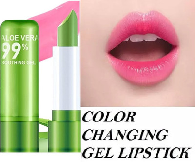 GFSU - GO FOR SOMETHING UNIQUE Moisturizing Waterproof Color Changing Long Lasting Lip Balm lipstick(GREEN, 3.5 g)