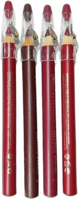 Gonegal Long Lasting Matte Waterproof Pencil Lipstick Set Of 04(Multicolor, 5 g)