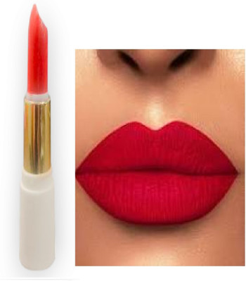 Luipui new best red matte finish lipstick pack of 1(red, 6 g)