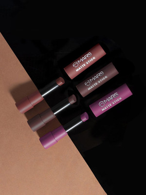 MARS 3 ALL Rounder Matte Lipstick Box Set(All Rounder-06, 9.6 g)