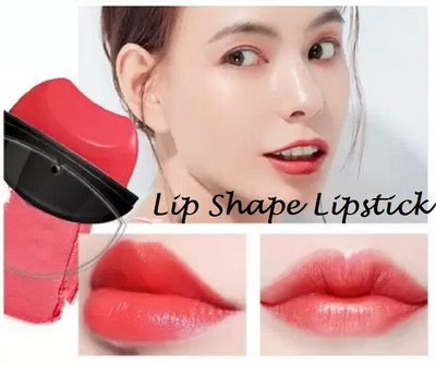 JANOST 3D Long Lasting Lazy Lip Shape Lipstick Waterproof Matte PACK OF 1(RED, 10 g)