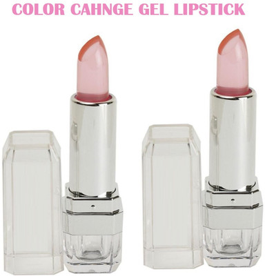 Amaryllis Magic Moisturizing Jelly Lipstick Color Change Lipstick Pack Of 2(PINK, 7.2 g)