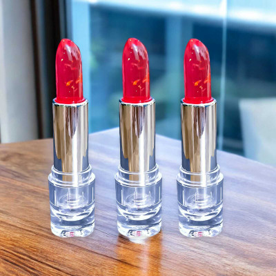 Luipui Red Colour Matte Lipstick Keeps Lips Moisturised Pack of 3(Red, 4 g)