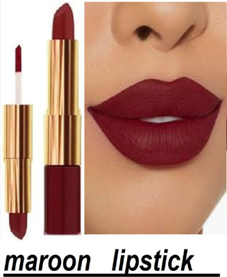 Luipui amazing maroon matte lipstick waterproof amazing awesome(maroon, 6 g)