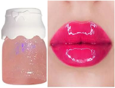 Luipui peach color change to pink lip gloss pack of 1(pink, 7 ml)