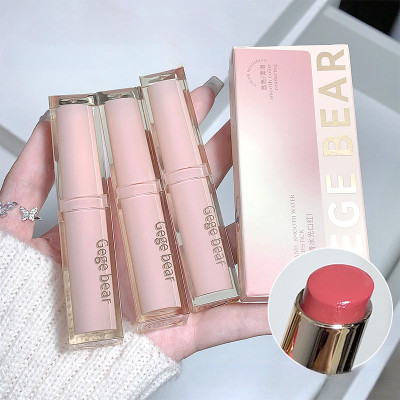 GEGE BEAR Light and Smooth Water Gloss Lipstick 6 Vibrant Shades Ultra Glossy(06-Rose Sea, 3.2 g)