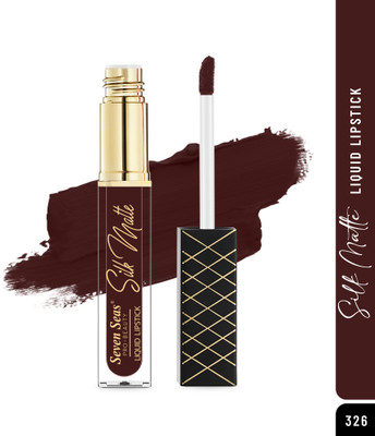 Seven Seas Silk Matte Super-Matte Long Stay High Coverage Glides Smoothly Liquid Lipstick(Crown Of Thorns, 8 g)
