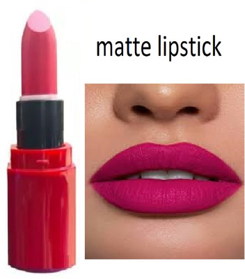 Luipui best pink matte finish look waterproof and awesome pack of 1(pink, 6 g)