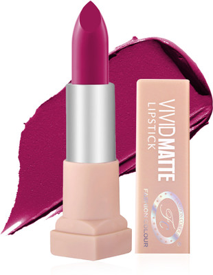 FASHION COLOUR MATTE LIPSTICK SHADE 15(Light Violet, 3.8 g)