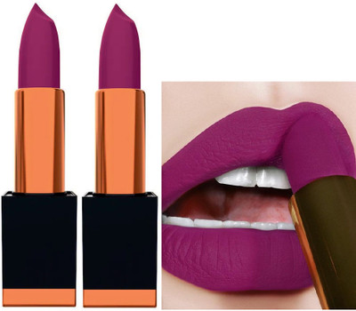 REIMICHI Combo Glam Look Lipstick Plump, Impactful All-Day Glamour Powder perfeactly plum(perfeactly plum, 7 g)