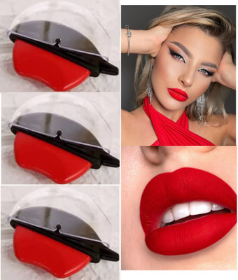 Jiwoo Bridal red matte lipstick for hart shape(RED, 5 ml)