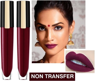 tanvi27 Best WATER PROOF HIGH PIGMENTED LIQUID DARK MAROON LIPSTICK(MAROON, 6 ml)