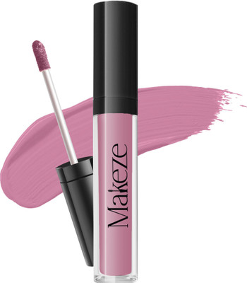 Makeze Matte Liquid Lipstick | Smudge-Proof, Long-Lasting, Intense Color(LIGHT PURPLE, 5 ml)