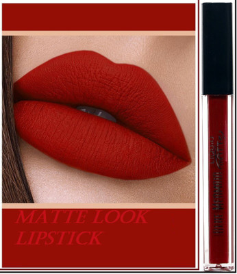 BLUEMERMAID Classy RED SUPER STAY MATTE LIQUID LIPSTICK TRANSFER PROOF(RED, 6 ml)