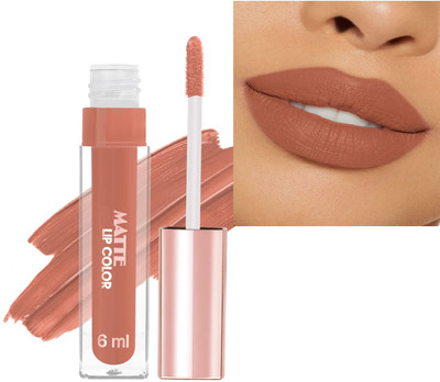GULGLOW99 Ultra Smooth Matte Lip Liquid Lipstick(BROWN, 6 ml)
