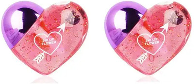 BLUSHIS SOFT AND PRETTY LIPS FOR HEART SHAPE LIP GLOSS COMBO OF 2(PINK, 50 g)