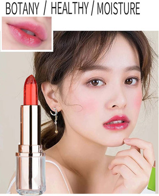 tanvi27 Jelly Color Changing Lipstick Temperature Moisturizer Nutritious Lip Balm(RED, 3.6 g)