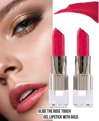 GFSU - GO FOR SOMETHING UNIQUE New color change Tomato Red gel lipstick waterproof non transfer 24 hrs(Tomato Red, 7 g)