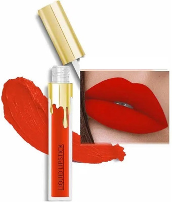 GFSU - GO FOR SOMETHING UNIQUE Non-Tranfer Matte Lipstick, Smooth & Waterproof(orange, 5 ml)