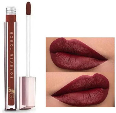 RED4 R4 Forever touch maroon lipstick 1pcs(Maroon, 8 ml)