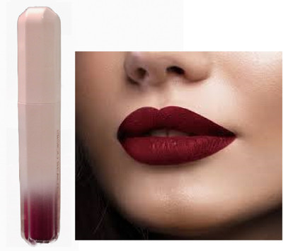 Luipui trending long lasting maroon liquid lipstick pack of 1(maroon, 6 ml)