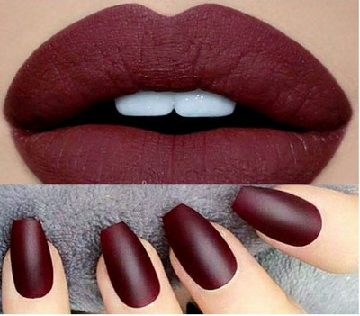 tanvi27 Liquid Non-Transfer ss Proff Lipstick(MAROON, 3 ml)